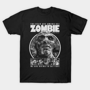 Zombie, Lucio Fulci, Italian Horror T-Shirt